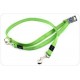 Rogz utility multi lead Lime 3 adjustable lengths